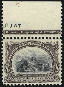 Sale 1019, Lot 665, 1901 Pan-American Issue (Scott 294-299)