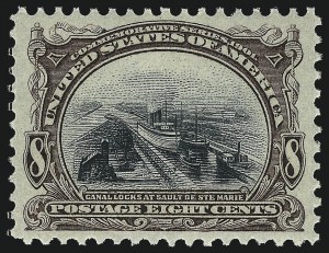 Sale 1019, Lot 666, 1901 Pan-American Issue (Scott 294-299)