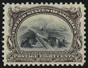 Sale 1019, Lot 667, 1901 Pan-American Issue (Scott 294-299)
