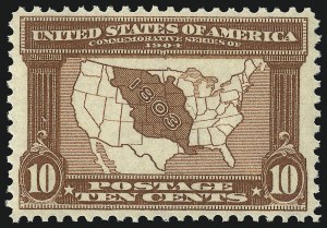 Sale Number 1019, Lot Number 710, 1904 Louisiana Purchase incl. Full Sheets, Jamestown Issues (Scott 323-330)