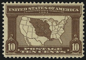 Sale 1019, Lot 711, 1904 Louisiana Purchase incl. Full Sheets, Jamestown Issues (Scott 323-330)