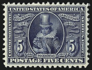 Sale 1019, Lot 715, 1904 Louisiana Purchase incl. Full Sheets, Jamestown Issues (Scott 323-330)