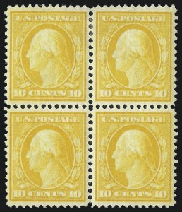 Sale 1019, Lot 723, 1908-09 Washington-Franklin Issues (Scott 332-355)