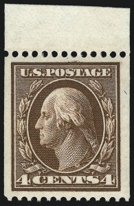 Sale 1019, Lot 733, 1908-09 Washington-Franklin Issues (Scott 332-355)