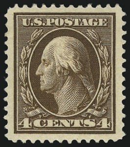 Sale 1019, Lot 754, 1909-12 Washington-Franklin Issues (Scott 375b-396)