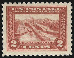 Sale 1019, Lot 776, 1913 Panama Pacific Issue (Scott 397-404)