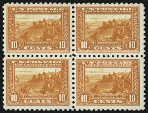 Sale 1019, Lot 791, 1913 Panama Pacific Issue (Scott 397-404)