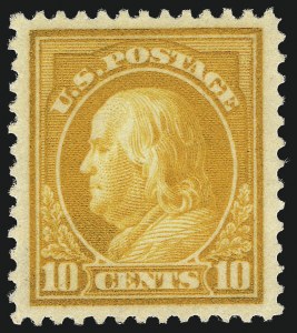 Sale 1019, Lot 797, 1912-15 Washington-Franklin Issues (Scott 406c-460)