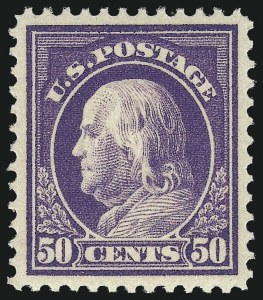 Sale 1019, Lot 801, 1912-15 Washington-Franklin Issues (Scott 406c-460)