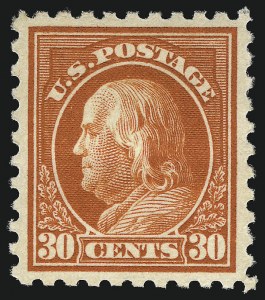 Sale Number 1019, Lot Number 812, 1912-15 Washington-Franklin Issues (Scott 406c-460)
