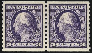 Sale 1019, Lot 817, 1912-15 Washington-Franklin Issues (Scott 406c-460)