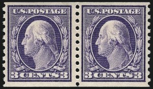 Sale 1019, Lot 819, 1912-15 Washington-Franklin Issues (Scott 406c-460)