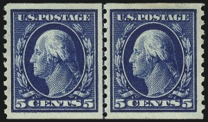 Sale Number 1019, Lot Number 823, 1912-15 Washington-Franklin Issues (Scott 406c-460) Sale Number 1019, Lot Number 823, 1912-15 Washington-Franklin Issues (Scott 406c-460)