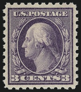 Sale 1019, Lot 834, 1916-17 Washington-Franklin Issues (Scott 462-480)