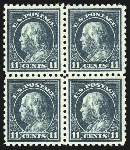 Sale 1019, Lot 841, 1916-17 Washington-Franklin Issues (Scott 462-480)