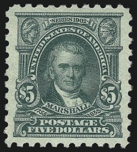 Sale 1019, Lot 852, 1916-17 Washington-Franklin Issues (Scott 462-480)