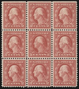 Sale 1019, Lot 862, 1917-18 Washington-Franklin Issues (Scott 495-523)