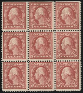 Sale 1019, Lot 863, 1917-18 Washington-Franklin Issues (Scott 495-523)