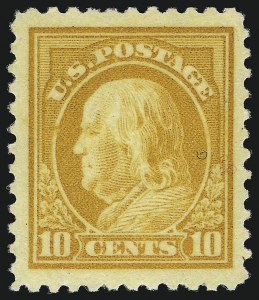 Sale 1019, Lot 865, 1917-18 Washington-Franklin Issues (Scott 495-523)