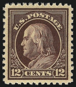 Sale 1019, Lot 866, 1917-18 Washington-Franklin Issues (Scott 495-523)
