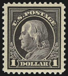 Sale 1019, Lot 873, 1917-18 Washington-Franklin Issues (Scott 495-523)