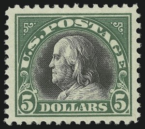Sale 1019, Lot 878, 1917-18 Washington-Franklin Issues (Scott 495-523)