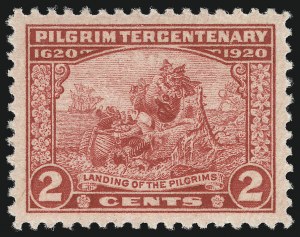 Sale 1019, Lot 888, 1918-22 Washington-Franklin Issues, Pilgrim Issue (Scott 525-549)