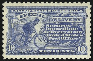 Sale 1019, Lot 940, Special Delivery, Registration (Scott E1-E13, F1)