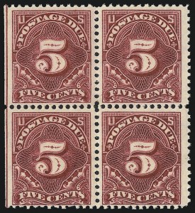 Sale 1019, Lot 955, Postage Due (Scott J2-J78a)
