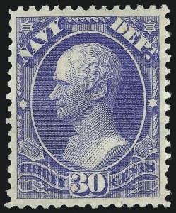 Sale 1019, Lot 969, Officials, incl. Specimens (Scott O9-O65S)