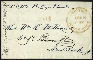 Sale 1019, Lot 988, Carriers and Locals