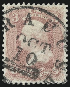 Sale 1024, Lot 101, 3c-5c 1861-66 Issue (Scott 64-67)