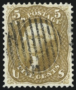 Sale 1024, Lot 109, 3c-5c 1861-66 Issue (Scott 64-67)