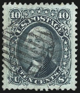 Sale 1024, Lot 112, 10c-90c 1861-66 Issue (Scott 68-72)
