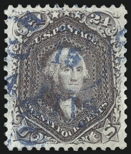 Sale 1024, Lot 115, 10c-90c 1861-66 Issue (Scott 68-72)