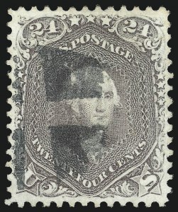 Sale 1024, Lot 116, 10c-90c 1861-66 Issue (Scott 68-72)