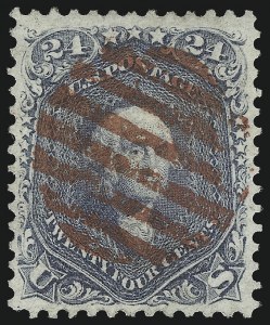 Sale 1024, Lot 117, 10c-90c 1861-66 Issue (Scott 68-72)