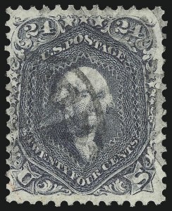 Sale 1024, Lot 119, 10c-90c 1861-66 Issue (Scott 68-72)