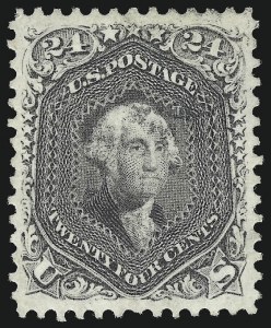 Sale 1024, Lot 133, 2c-24c 1863-68 Issue (Scott 73-78)
