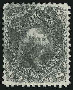 Sale 1024, Lot 135, 2c-24c 1863-68 Issue (Scott 73-78)