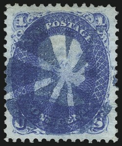 Sale 1024, Lot 147, 1c-15c 1868 E Grill (Scott 86-91)