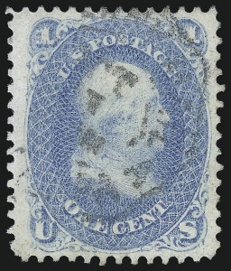 Sale 1024, Lot 148, 1c-15c 1868 E Grill (Scott 86-91)