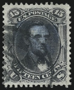 Sale 1024, Lot 154, 1c-15c 1868 E Grill (Scott 86-91)