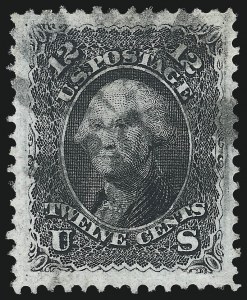 Sale 1024, Lot 165, 1c-90c 1868 F Grill (Scott 92-101)