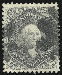 Sale 1024, Lot 167, 1c-90c 1868 F Grill (Scott 92-101)