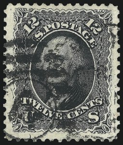 Sale 1024, Lot 175, 1c-90c 1875 Re-Issue of 1861-66 Issue (Scott 102-111)