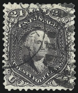 Sale 1024, Lot 177, 1c-90c 1875 Re-Issue of 1861-66 Issue (Scott 102-111)