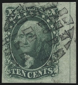 Sale 1024, Lot 46, 5c 1856 Issue, 10c 1855 Issue (Scott 12-16)