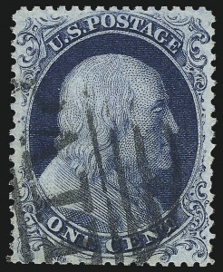 Sale Number 1024, Lot Number 53, 1c 1857-60 Issue (Scott 18-24)