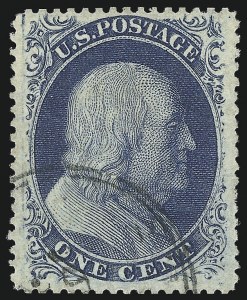 Sale 1024, Lot 61, 1c 1857-60 Issue (Scott 18-24)